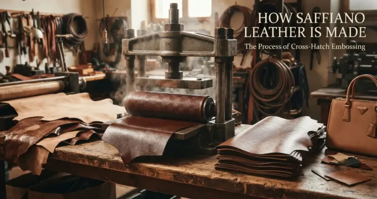 How Saffiano Leather is Made: The Manufacturing Process