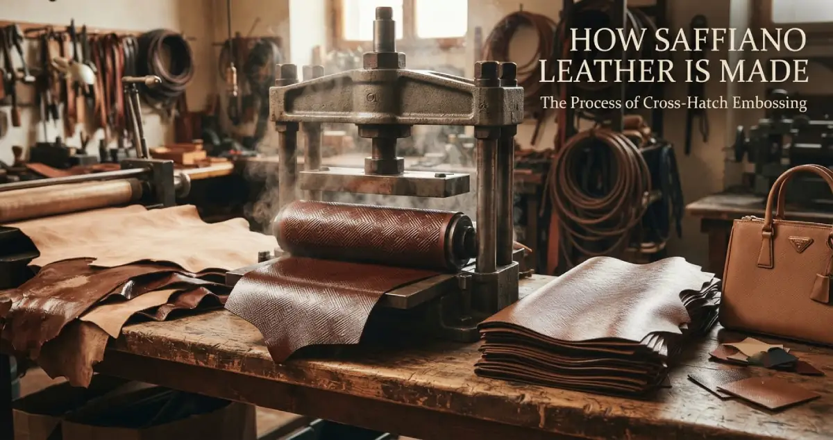 How Saffiano Leather is Made: The Manufacturing Process