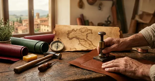 The Origin of Saffiano Leather in Italy