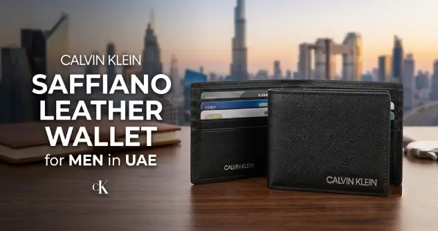 Calvin Klein Saffiano Leather Wallet