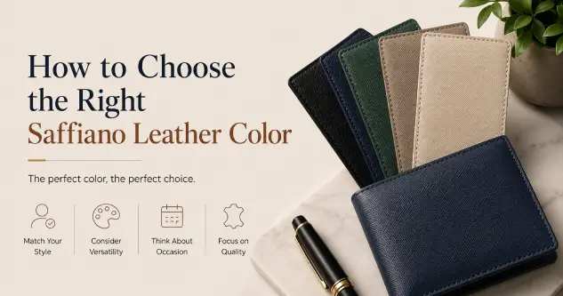 How to Choose the Right Saffiano Leather Color