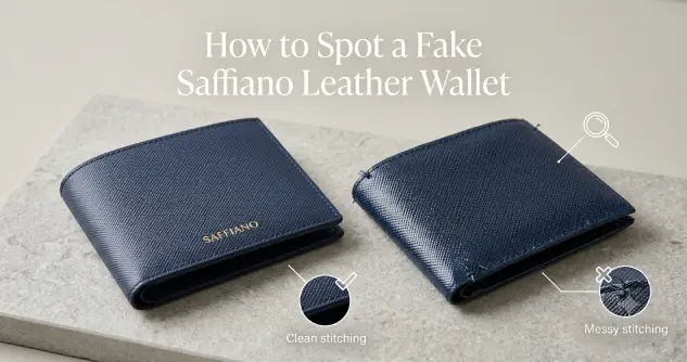 How to Spot a Fake Saffiano Leather Wallet