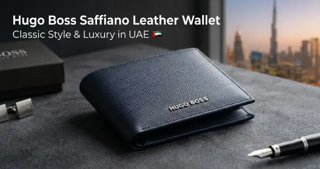 Hugo Boss Saffiano Leather Wallet