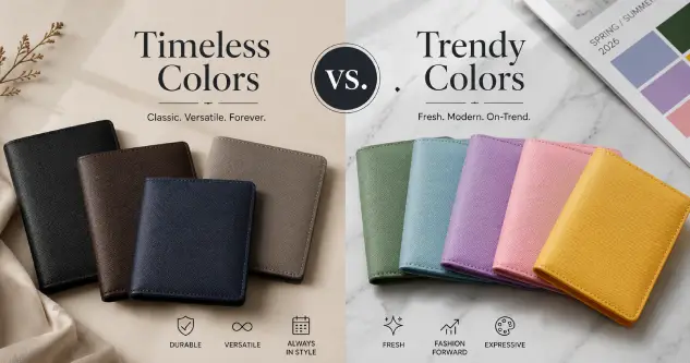 Timeless Colors vs. Trendy Colors