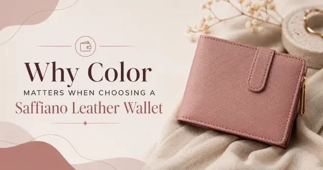 Why Color Matters When Choosing a Saffiano Leather Wallet