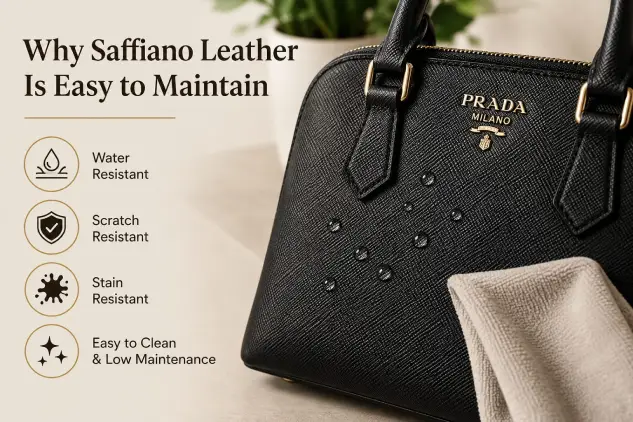 Why Saffiano Leather Is Easy to Maintain: Saffiano Leather Care: Dos and Don'ts