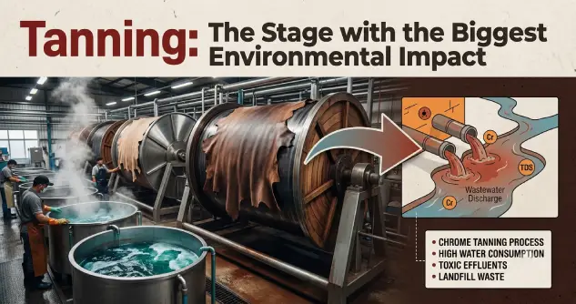 Tanning: The Stage with the Biggest Environmental Impact