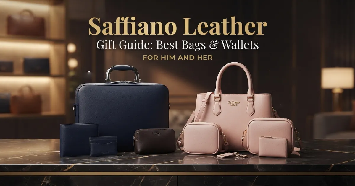 Saffiano Leather Gift Guide: Best Bags & Wallets for Him and Her