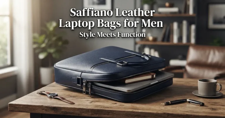 Saffiano Leather Laptop Bags for Men: Style Meets Function