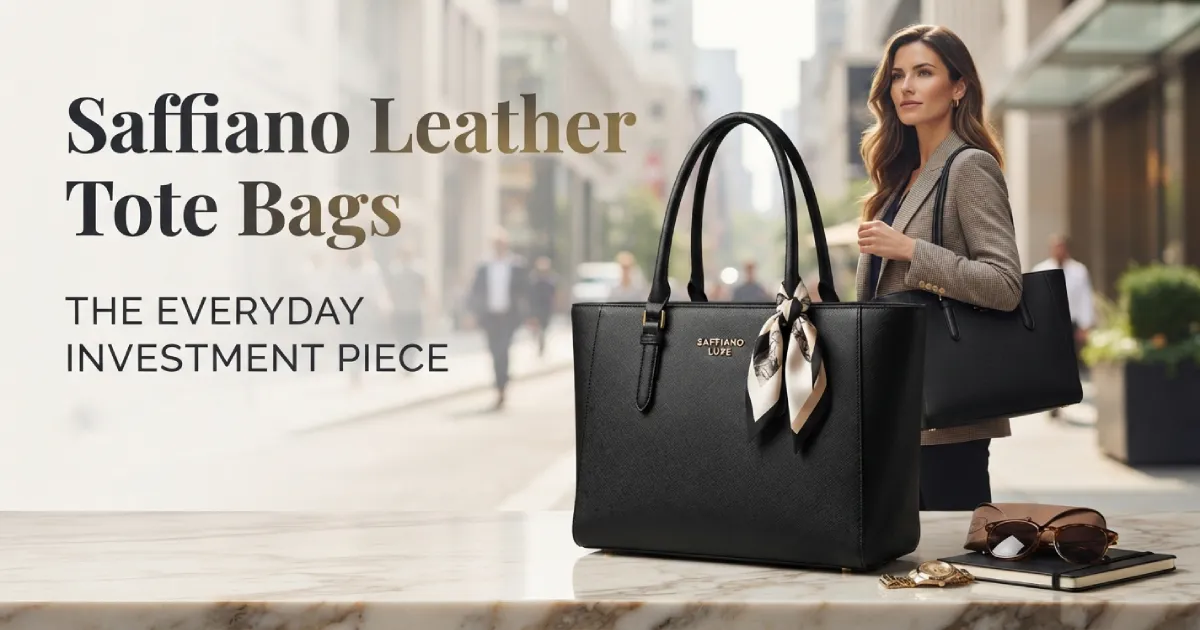 Saffiano Leather Tote Bags: The Everyday Investment Piece