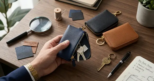 How to Choose a Saffiano Leather Key Pouch That Combines Quality and Practicality