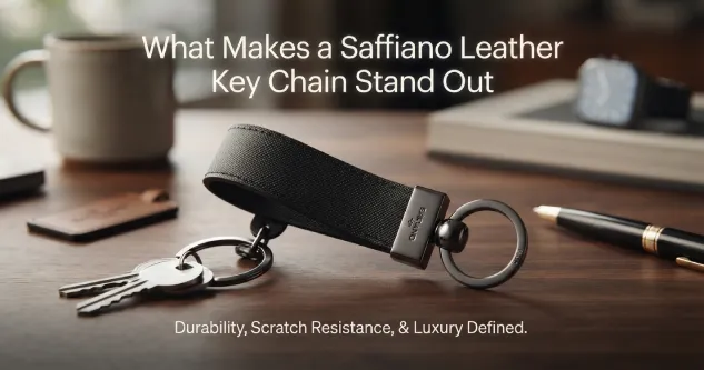 What Makes a Saffiano Leather Key Chain Stand Out?
