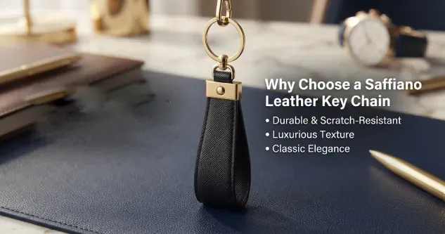 Why Choose a Saffiano Leather Key Chain?